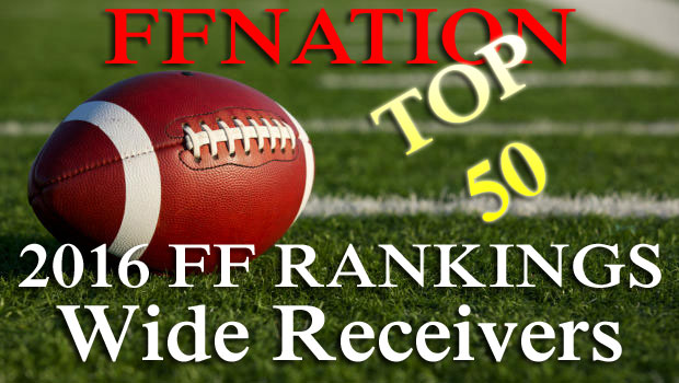 Fantasy Football Rankings Wide Recievers