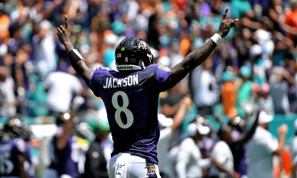 DraftKings - Is Lamar Jackson the frontrunner for MVP after stomping out  San Francisco? #MakeItReign