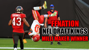 DraftKings NFL Million Dollar Winning Lineups – 2020 WEEK 12