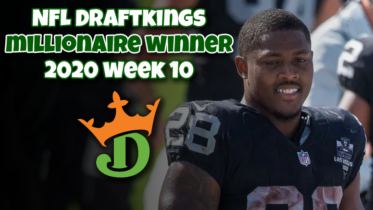 DraftKings NFL Million Dollar Winning Lineups – 2020 WEEK 10