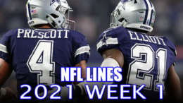 NFL Lines – 2021 Week 1