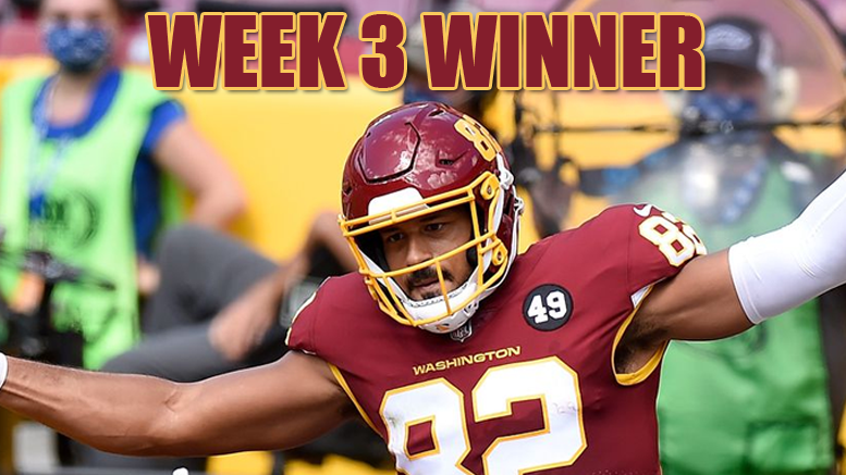 Week 3 DFS Lineup & Picks: Winning the DraftKings Fantasy Football  Millionaire Pot