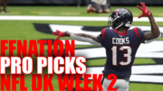 FFNATION PRO PICKS – NFL DRAFTKINGS – 2021 WEEK 2