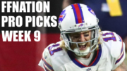 FFNATION PRO PICKS – NFL DRAFTKINGS – 2021 WEEK 9