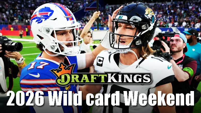 DraftKings NFL Million Dollar Winning Lineups - 2026 Wildcard Weekend